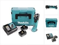 Makita Akku-Multifunktionswerkzeug DTM 51 RTJ 18V Li-Ion im Makpac + 2x BL 1850...