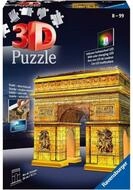Ravensburger 3D-Puzzle Beleuchtetes 3D Puzzle Night Edition Arc de Triomphe 216