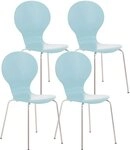 CLP Besucherstuhl Diego (4er Set, 4 St), stapelbar