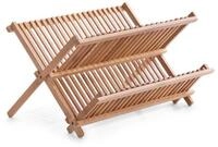 Zeller Present K&uuml;chenorganizer-Set Tellerabtropfst&auml;nder, Bambus, 42 x 35 x 25 cm