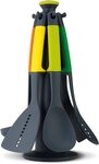 Joseph Joseph Kochbesteck-Set Elevate (Set, 7-tlg), 6tlg. Set von mehrfarbigen