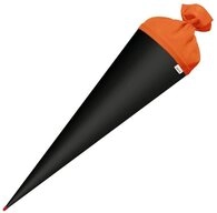 Roth Schult&uuml;te Bastelt&uuml;te 70 cm, rund schwarz Einschulung Zuckert&uuml;te...