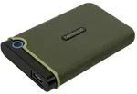 Transcend 2TB USB 3.1 TS2TSJ25M3G HDD-Festplatte (2 TB), sto&szlig;sicher gr&uuml;n
