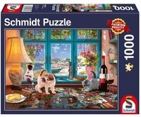 Schmidt Spiele Puzzle Schmidt Puzzle 58344 Am Puzzletisch, 1000 Teile, ab 12...