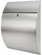 Burg W&auml;chter Briefkasten Burg W&auml;chter 38670 RIVIERA 3835 NI Briefkasten Silber