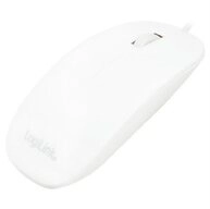 LogiLink Optisch wei&szlig; flaches Design Maus
