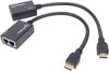 IC INTRACOM Adapter MANHATTAN HDMI > CAT5e/6 Extender (30m/3D) [bk]...
