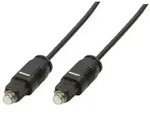 LogiLink LogiLink Toslink - Toslink, 2m Audio-Kabel Schwarz Optisches-Kabel