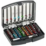 VIGOR Bit-Set VIGOR Bit Box V5020 Sechskant massiv 6,3 (1/4 Zoll) Anzahl...