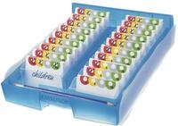 HAN-B&uuml;roger&auml;te Karteikasten Lernsystem Croco 2-6-19 inkl. 100 Karten und 1