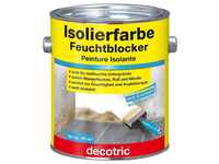 decotric® Isoliergrundierung Decotric Isolierfarbe Feuchtblocker 2 L weiß