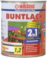 Wilckens Farben Kunstharzlack Buntlack 2in1 Lack, Enzianblau RAL 5010,...