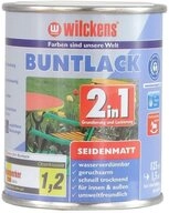 Wilckens Farben Acryl-Buntlack Lack 2in1 seidenmatt 375ml oder 125ml Decklack,...