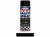 Wilckens Farben Sprühlack 400 ml Rallye Spray Schwarz glänzend