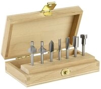 DREMEL Fr&auml;se Dremel 26150660JA Fr&auml;sset HSS Schaftdurchmesser 3.2 mm