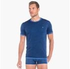 Sch&ouml;ffel T-Shirt Unterw&auml;sche Shirt Merino Sport blau Herren