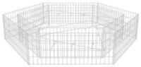 vidaXL Hochbeet Sechseckiges Gabionen-Hochbeet 200x173x40 cm (1 St)