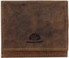 Greenburry Geldbörse Vintage Leder Geldbörse Wiener Schachtel Börse 1808-25