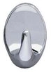 WENKO Handtuchhaken Wenko Maxi-Haken Kunststoff, chrom, 2er-Set