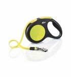 flexi Hundeleine Flexi Hundeleine New Classic M neongelb, Gurt