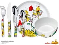 WMF Kindergeschirr-Set Die Biene Maja (6-tlg), 1 Personen, Cromargan&reg; Edelstahl