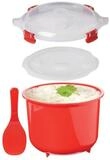 sistema Mikrowellenbeh&auml;lter Mikrowellen Reiskocher, 2.6 l, Kunststoff