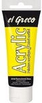 Kreul Acrylfarbe Kreul el Greco Acrylic Tube fluoreszierend zitron