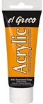 Kreul Acrylfarbe Kreul el Greco Acrylic Tube fluoreszierend orange