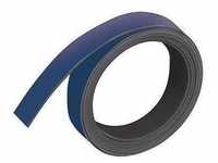FRANKEN Pinnwand Magnetband 10 mm x 1 m (B x L) blau 10 mm x 1 m (B x L) blau