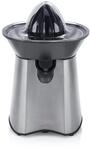 Tristar Zitruspresse CP-2269, 60 Watt, Edelstahldesign, 2 Presskegel, Leicht zu