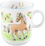 Seltmann Weiden Becher Compact, Mein Pony, 1-tlg., Porzellan, Becher mit Henkel...