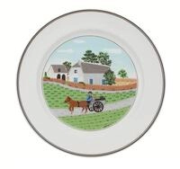 Villeroy & Boch Speiseteller DesignNaif Speiseteller, (1 St), Premium Porcelain,