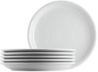 Thomas Porzellan Fr&uuml;hst&uuml;cks-Set Trend weiss Fr&uuml;hst&uuml;cksteller 20 cm Set 6tlg.