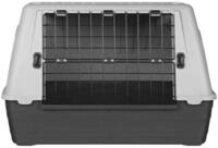 TRIXIE Tiertransportbox Transportbox Journey - schwarz/grau - 77 &times; 51 &times; 43 cm