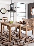 SIT Esstisch Tisch RUSTIC &ndash; Massiver Vintage‑Holztisch 140 cm aus FSC&reg;