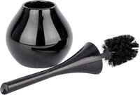WENKO WC-Garnitur Flakon, B&uuml;rstenkopf-Durchmesser 6,5 cm