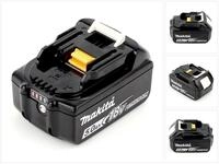 Makita BL 1850 B Li-Ion Akku 18V 5,0 Ah (197280-8 / 632f15-1) mit LED Akkupacks