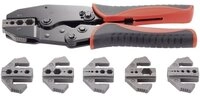 TOOLCRAFT Crimpzange TOOLCRAFT PZ-505 818645 Crimpzange 7teilig
