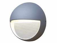 OSMOT Eco-Light LED Außenwandleuchte Radius silber (1865si)