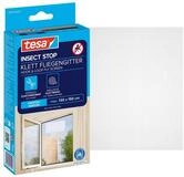 tesa Fliegengitter-Gewebe Klett Fliegengitter f&uuml;r Fenster - Insektenschutz -...