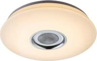GLOBO LIGHTING Deckenleuchte NICOLE, LED fest integriert, Deckenleuchte Wei&szlig;, Opal