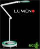 Lumeno Lupenlampe 721X LED-Lupenleuchte, 127 mm Echtglaslinse, LED fest...