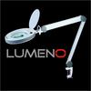 Lumeno Lupenlampe 851X dimmbare LED-Lupenleuchte, 152 mm kristallklare Linse,...