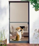 Windhager Fliegengitter-Gewebe Pet-Protect mit Krallenschutz f&uuml;r Terrassen-,