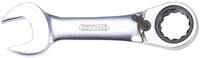 KS Tools Ratschenringschl&uuml;ssel GEARplus, Ratschenringmaulschl&uuml;ssel, kurz