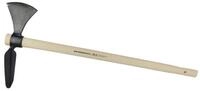 SHW Gartenhacke SHW Wiedehopfhacke Ovalblatt mit Eschenstiel 105 cm, Handgeschmiedet