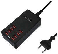 LogiLink USB Tischladeadapter, 8x USB-Port, 44W PA0140 USB-Ladeger&auml;t...