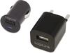 LogiLink USB Reise-Set, jeweils 1x USB-Port, 5W/7.5W USB-Ladegerät