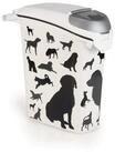Curver Futterbeh&auml;lter 210341, Futterbeh&auml;lter Petlife Hunde Schwarz 10kg 23L