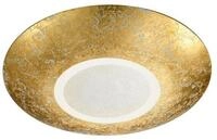 TRIO Leuchten LED Deckenleuchte, LED fest integriert, Warmwei&szlig;, Goldene Lampe,